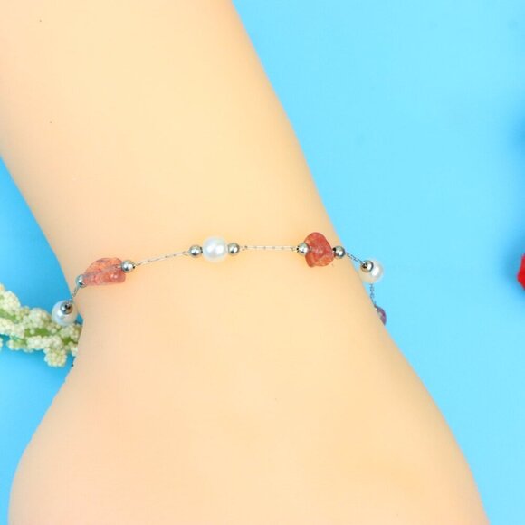 Elegant Handmade Anklet – Perfect for Women & Girls | Ideal Gift Option, DYC1343 - Picture 6 of 9